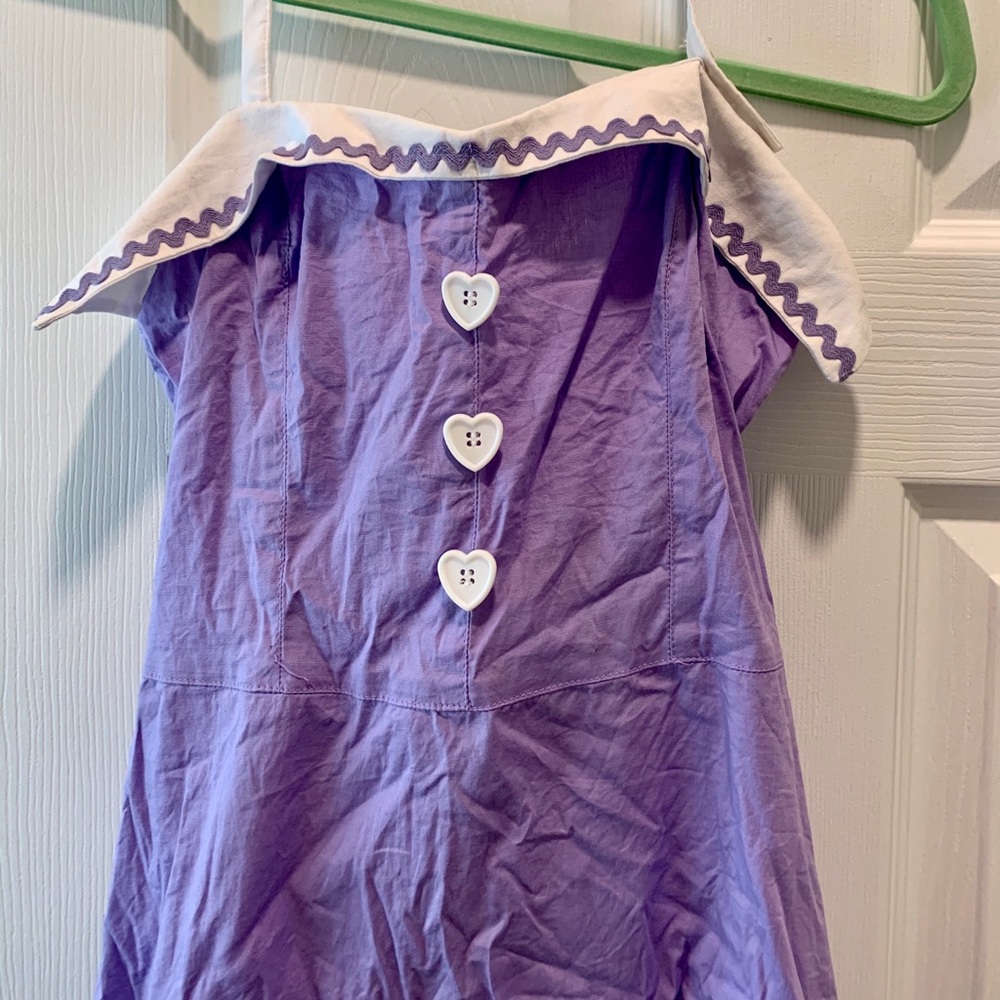 RockSteady Purple Vintage Pin-up Dress XL